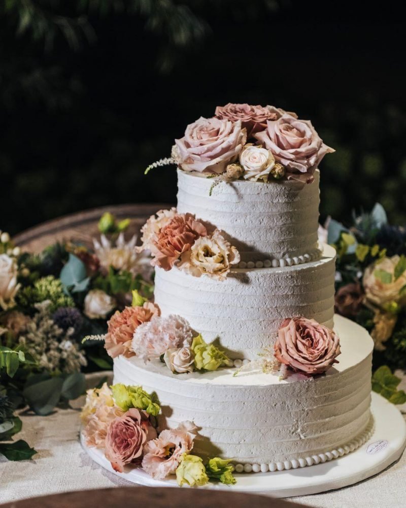 Fiori per eventi e matrimoni - Torta