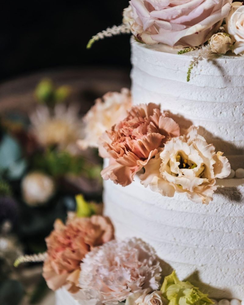 Fiori per eventi e matrimoni - Torta